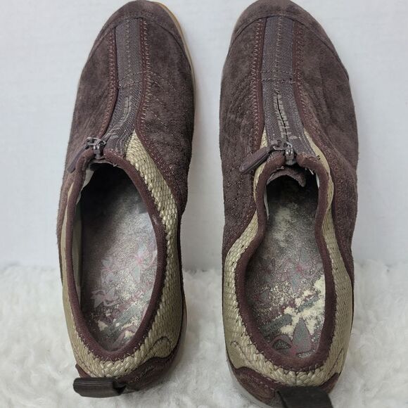 Merrell Lorelei Shoes Women's Size 8. Suede Front Zip Up Espresso J68748 Great - Picture 3 of 11